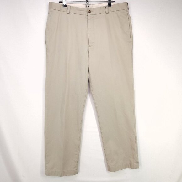 Brooks Brothers Pants Mens 38 x 30 Khaki Advantage Chino Clark Cotton - Picture 1 of 14